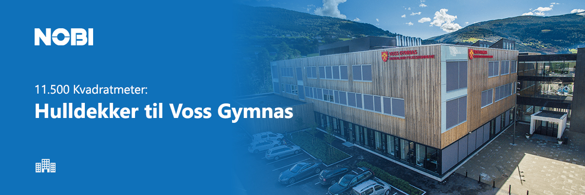 NOBI Hulldekker skolebygg voss gymnas - etasjeskiller betong
