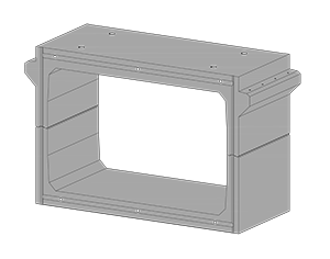Prefabrikkert kulvert i betong illustrasjon
