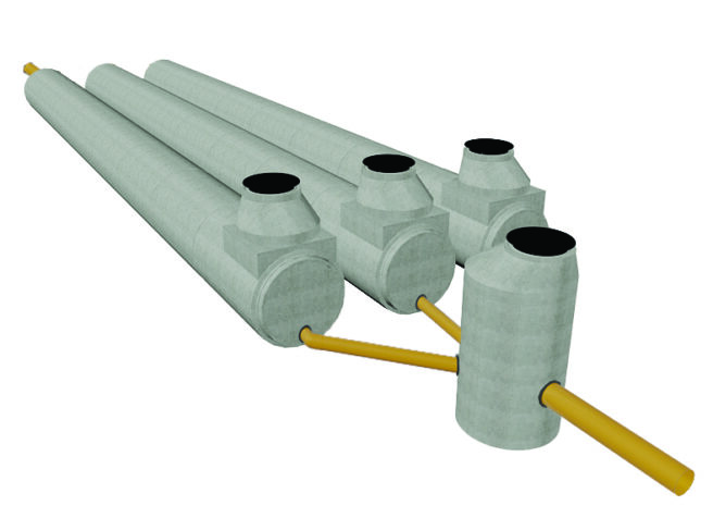 Fordrøyningsanlegg - Rørmagasin i betong fra NOBI Basal