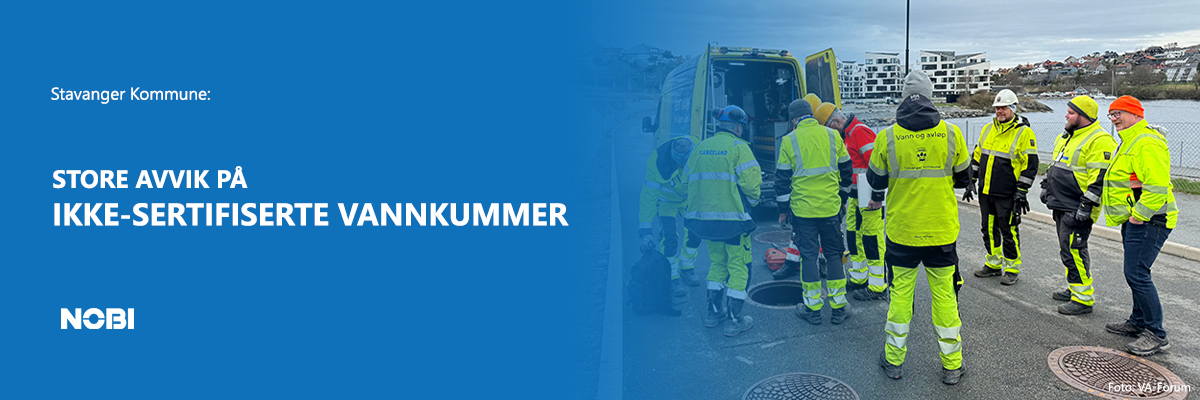 Header ikke-sertifiserte vannkummer