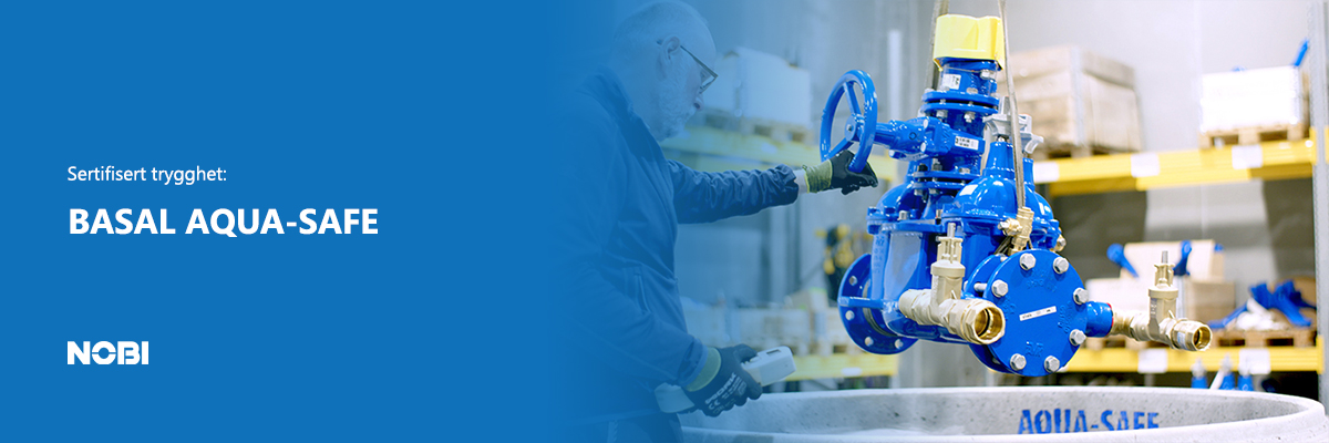 Sertifisert trygghet med Basal Aqua-Safe