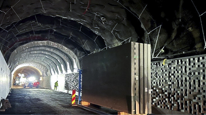 Tunnelelementer fyllingsdalstunnelen veggelement akustisk