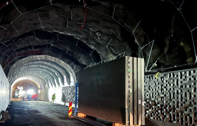 Prefabrikkerte veggelementer i betong til tunneller